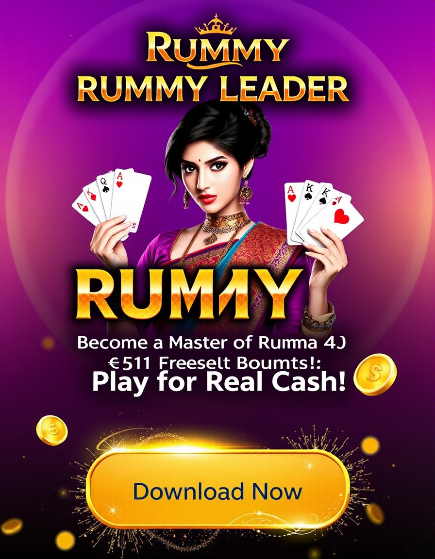 Rummy Leader Banner
